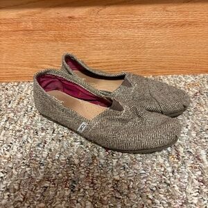 TOMS Herringbone Sparkle Shoes